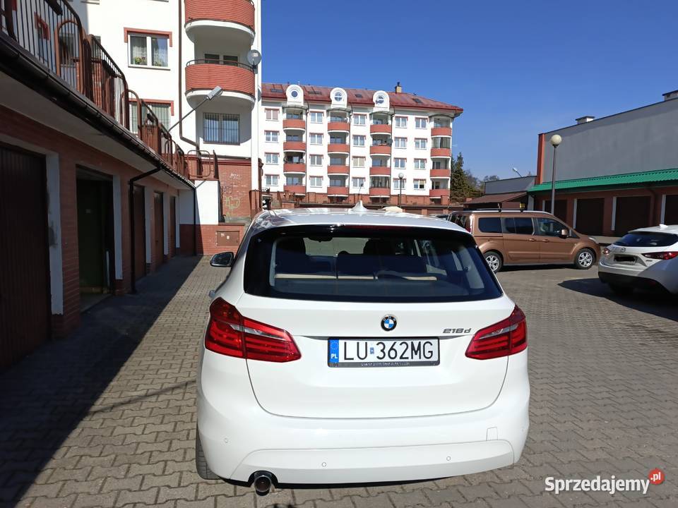 BMW 218d Active Tourer F45 2018 156 Serwis ASO diesel Lublin sprzedam