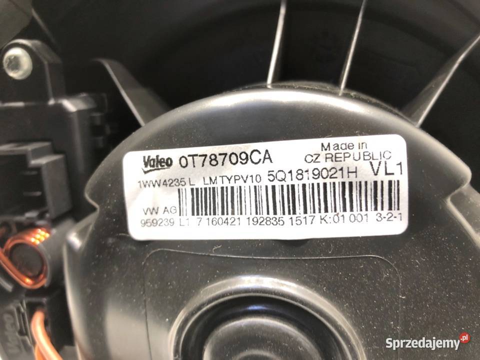 DMUCHAWA NAWIEWU AUDI Q3 II 5Q1819021H