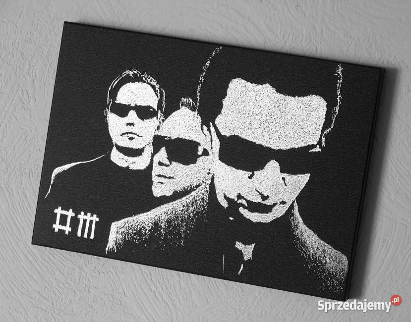 Depeche Mode Oryginalny obraz na ścianę Grawerka Antyki, Sztuka, Kolekcje Sandomierz