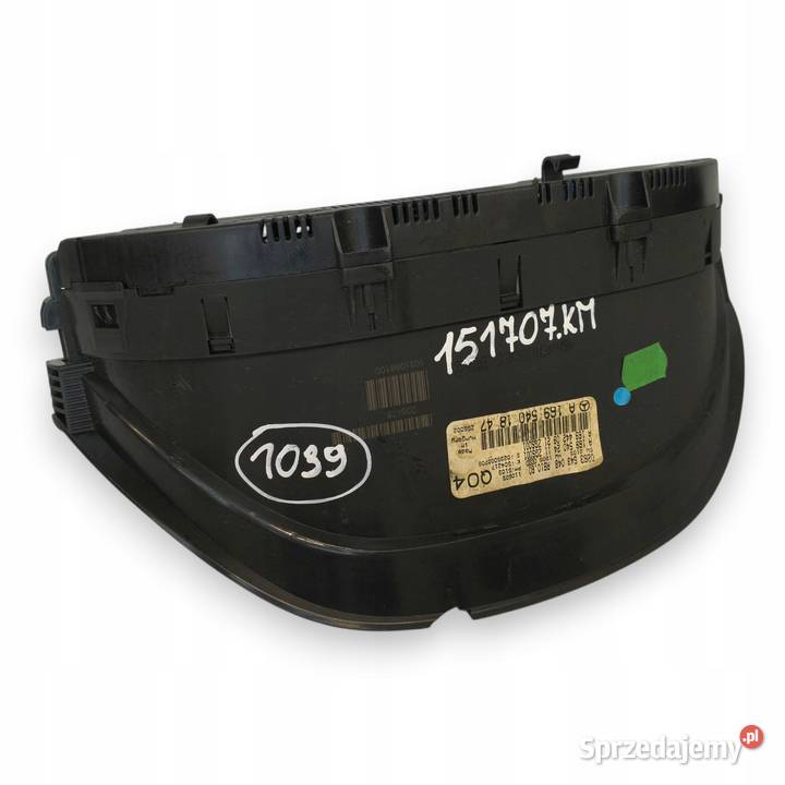 LICZNIK ZEGARY A1695401847 Mercedes W169 20 CDI osobowe lubelskie Chełm