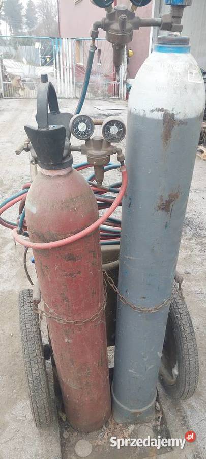 Wózek z butlami zestaw Wałbrzych