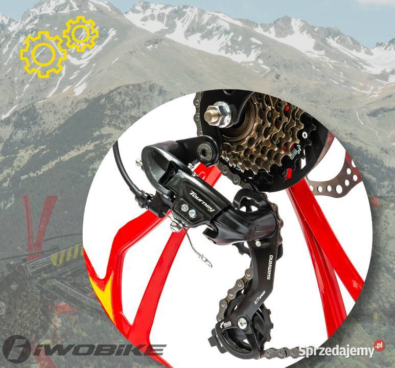 Rower Męski Damski Górski 26 IWOBIKE 2025