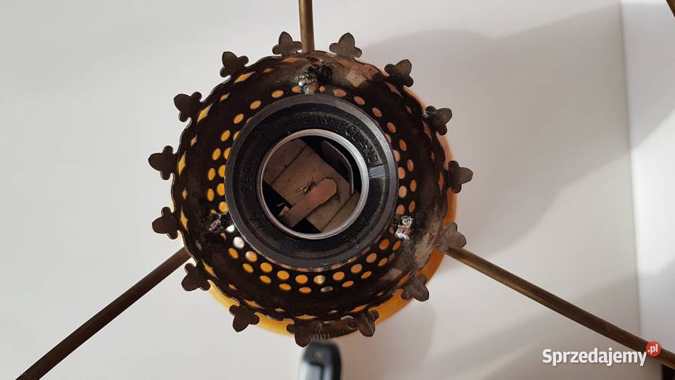 Lampa Polam Mysłakowice Mirostowice PRL