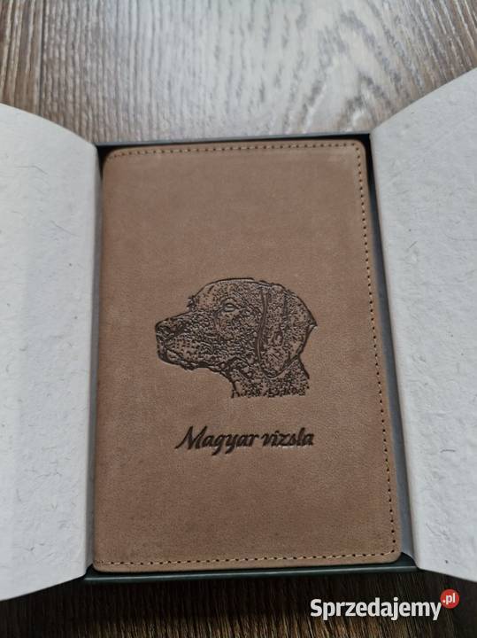 Etui na dokumenty wyżeł węgierski Wiślica