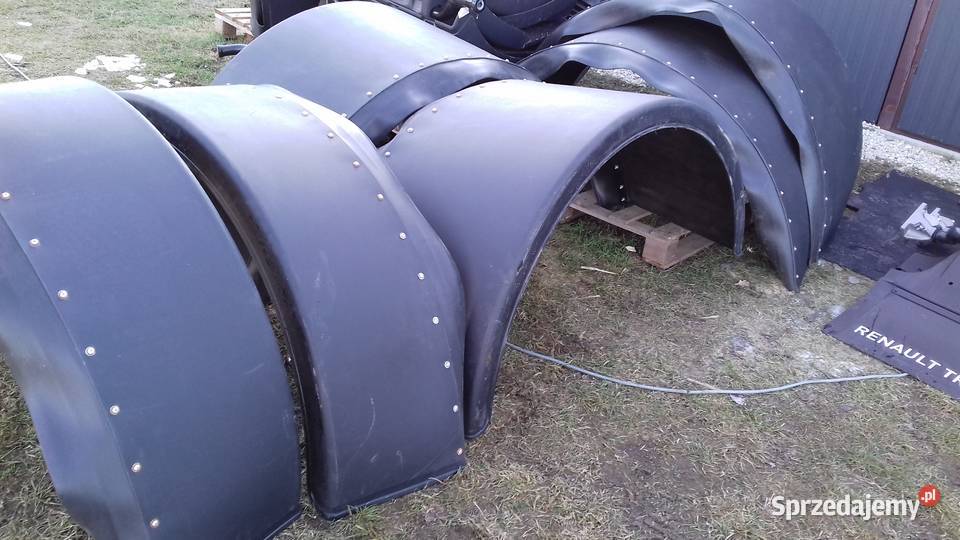 Błotnik Nadkole na 2 osie Na 1 oś MAN VOLVO