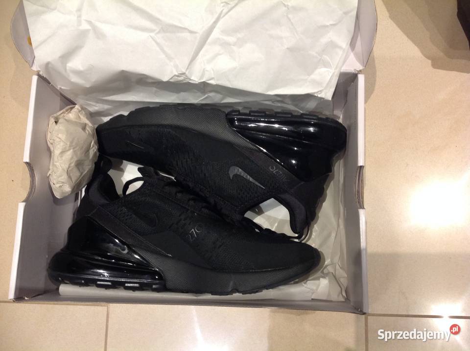Buty Nike AIR 270 Damskie 41 Nowe Czarne Nowa Sól sprzedam