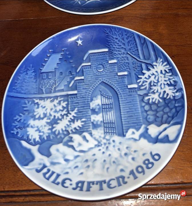 Talerz świąteczny Copenhagen Syg BING GRONDAHL Gdańsk