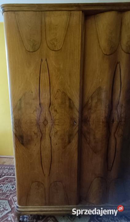 Szafa drewniana vintage stara porządna pomoc z Łódź