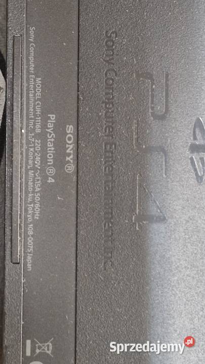 Konsola Sony PlayStation 4 1 TB czarny CUH1116B Sony Łódź