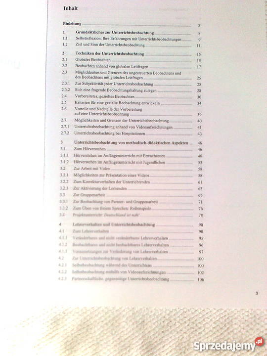 Unterrichtsbeobachtung und Lehrerverhalten