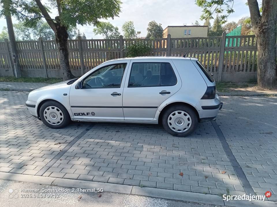 VW Golf 4 1 4 16v Benz 5 drzwi techniczne 0KM lubelskie Włodawa