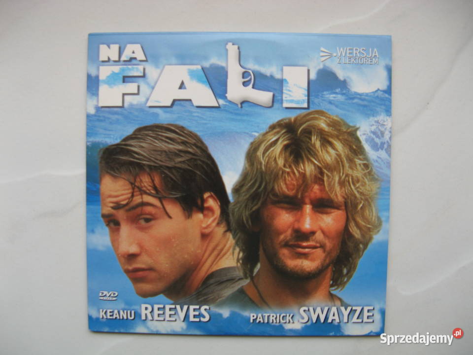 DVD Na fali Keanu Reeves Patrick Swayze lektor wielkopolskie Poznań