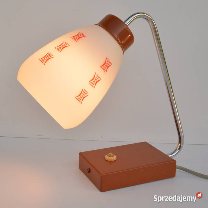 Lampa stołowa proj J Hurka Lidokov Warszawa sprzedam