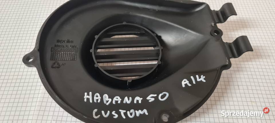 Aprilia Habana 50 Custom osłona wentylatora Warszawa