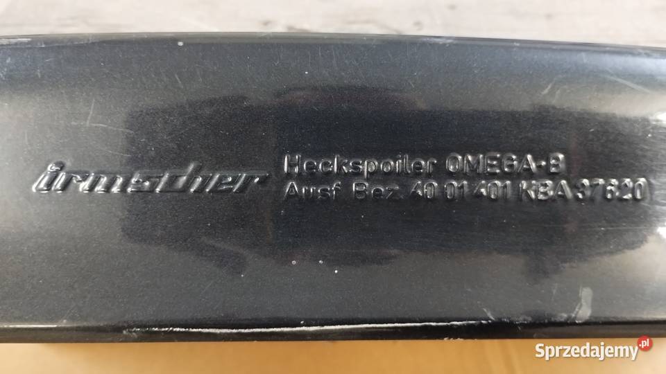 Omega B spoiler lotka irmscher oryginał osobowe Spoilery Busko-Zdrój sprzedam