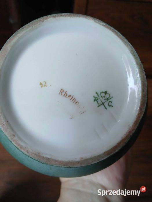 Przedwojenny wazon dzban Roseenthale Rc róże Porcelana i szkło Kraków sprzedam