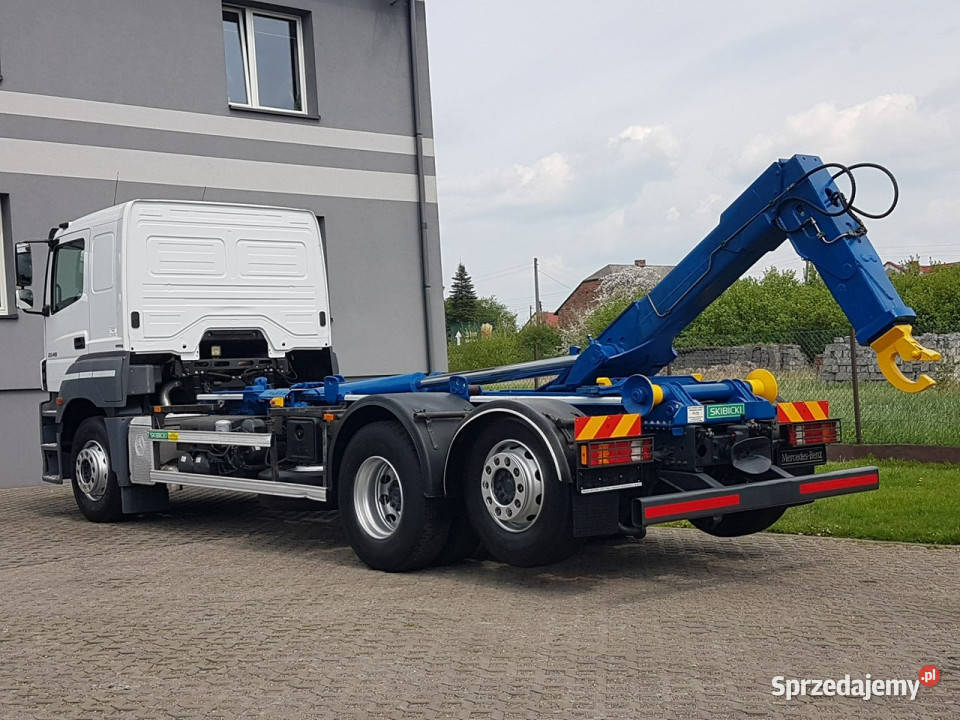 Mercedes AXOR ACTROS 2540 HAKOWIEC 3 OSIE 6x2 Poręba