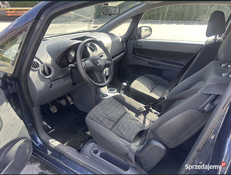 Mitsubishi Colt cz3 2007 11 benzyna klimatyzacja kurtyny powietrzne