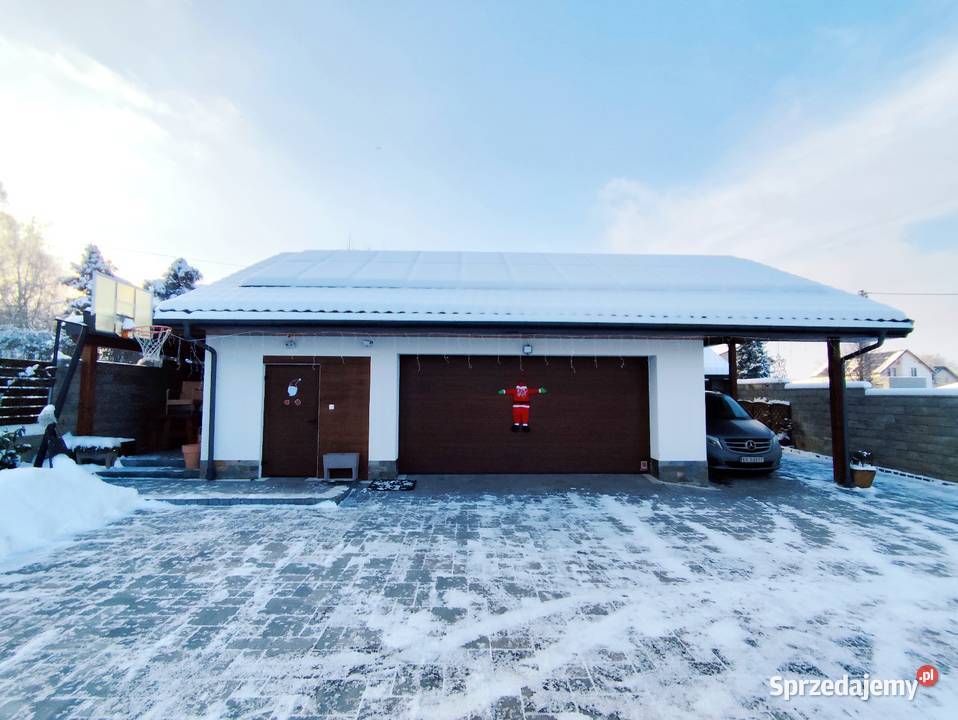 Nowoczesny komfortowy dom 221m2 na działce 15a Wieliczka