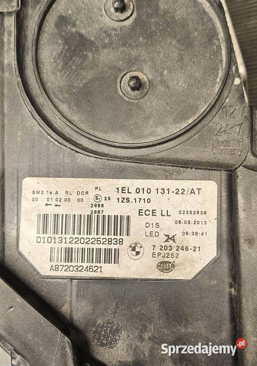 Bmw F10F11 lampy przód Led Xenon Lampy przednie Jarosław