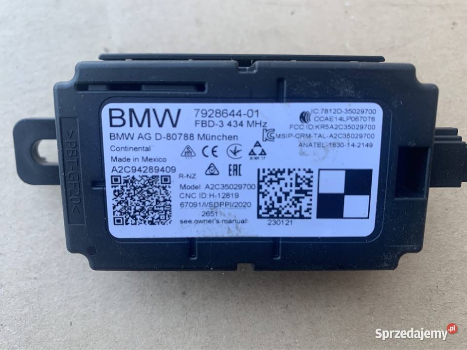 Moduł sterownik radia 7928644 mini cooper f55 Szczecin sprzedam