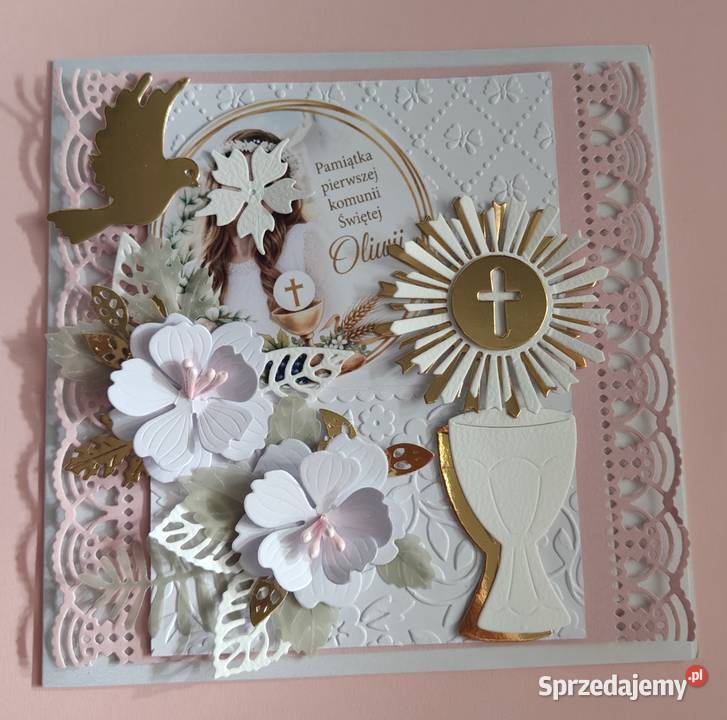 Kartka ręcznie robiona scrapboking dolnośląskie Świdnica Polska