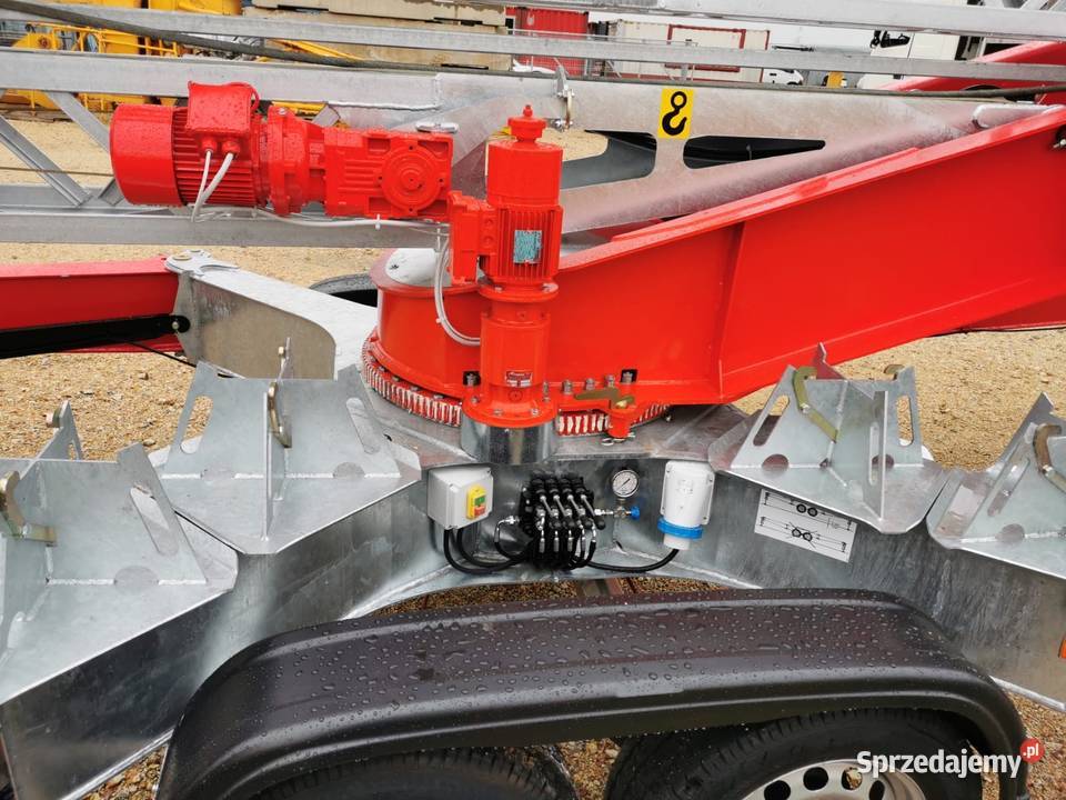 Dźwig żuraw ciesielski dekarski VICARIO OMV 380 Ligota Piękna