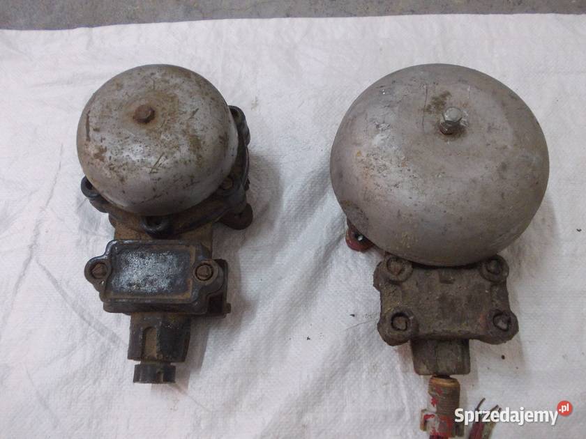 Stary industrialny dzwonek żeliwny 2 Pozostałe Bielsko-Biała