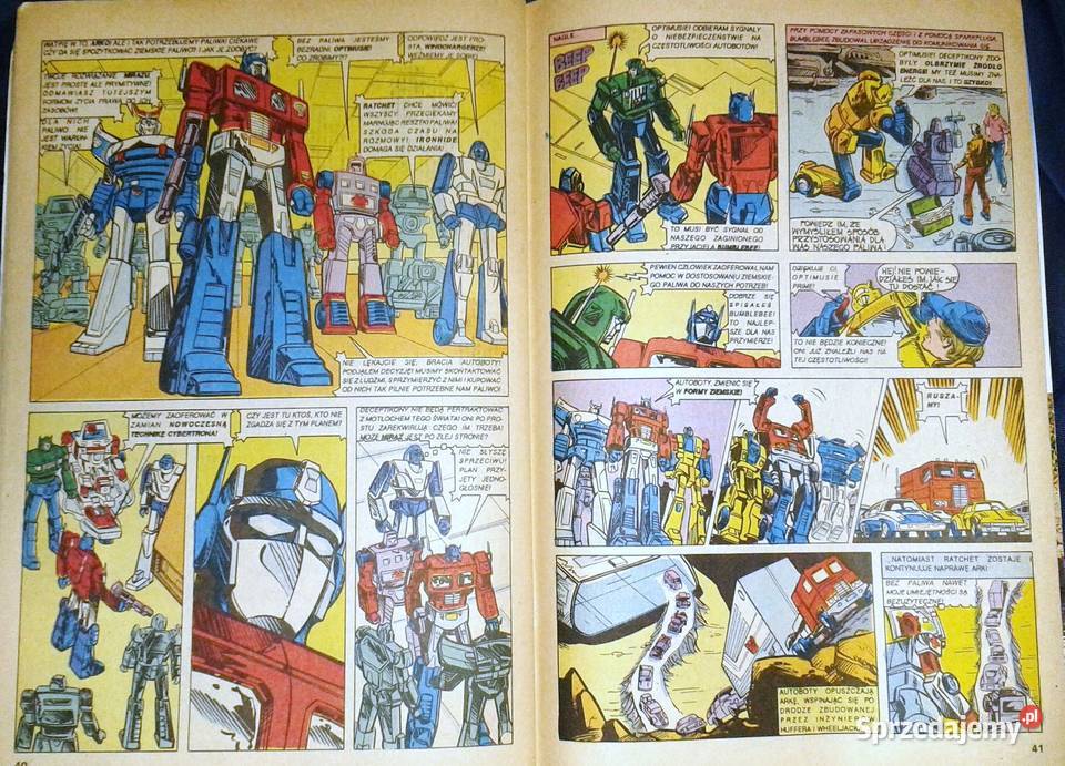 Transformers 011991 Komiks Chełm