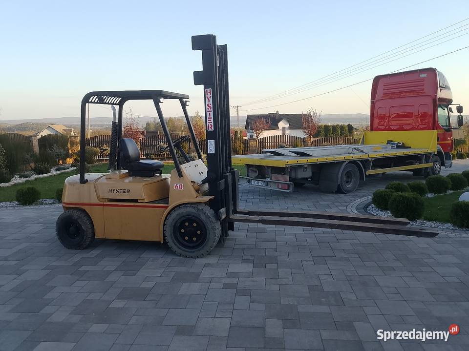 Wózek widłowy hyster h60