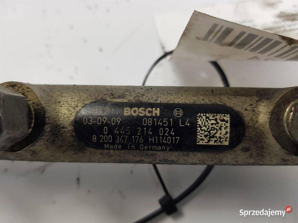 LISTWA WTRYSKOWA RENAULT SCENIC II 8200347176 Lipno sprzedam