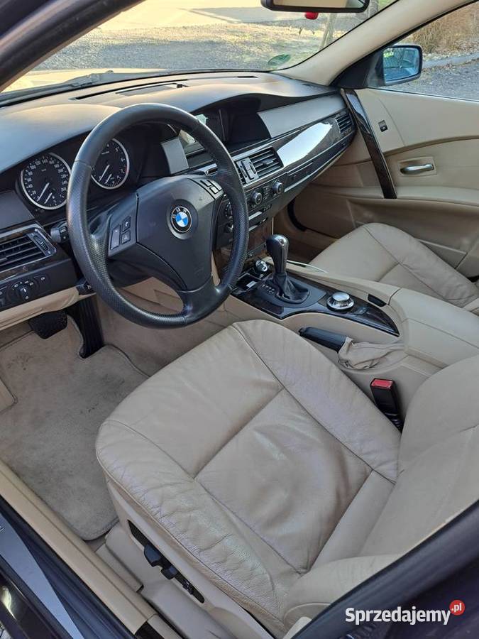 BMW e60 530i uszkodzony dolnośląskie Lwówek Śląski