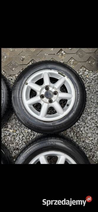 Felgi VW 4x100 opony letnie 1657014 Vento Polo Krępiec