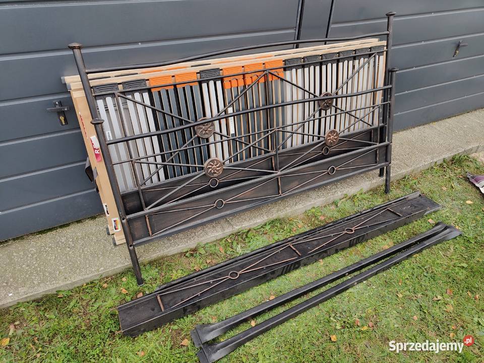 Łóżko metalowe 180x200 Meble sprzedam