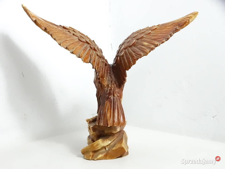 Monumentalna figura orła retro potężna rzeźba Biłgoraj sprzedam