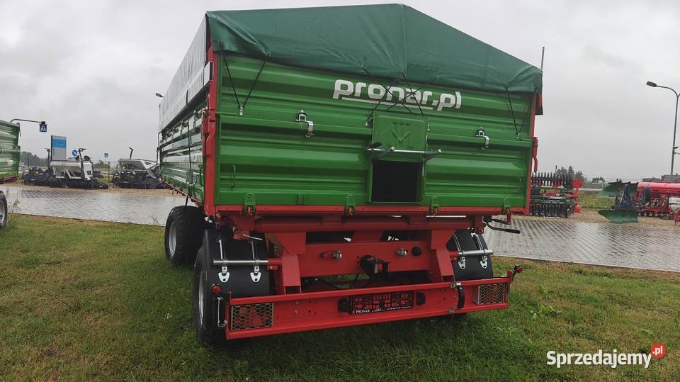 PRZYCZEPA rolnicza PRONAR PT608 paletowa łódzkie