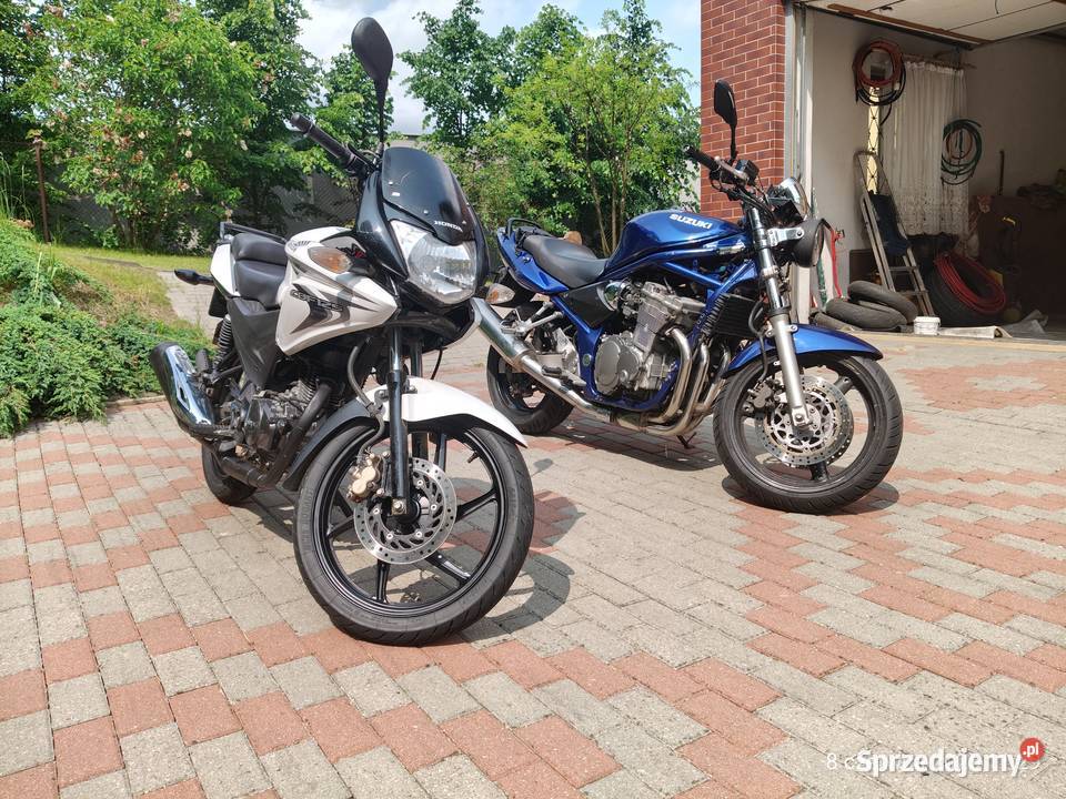 Honda CBF125Suzuki Bandit 600s naked pakiet niej pomorskie Gdynia