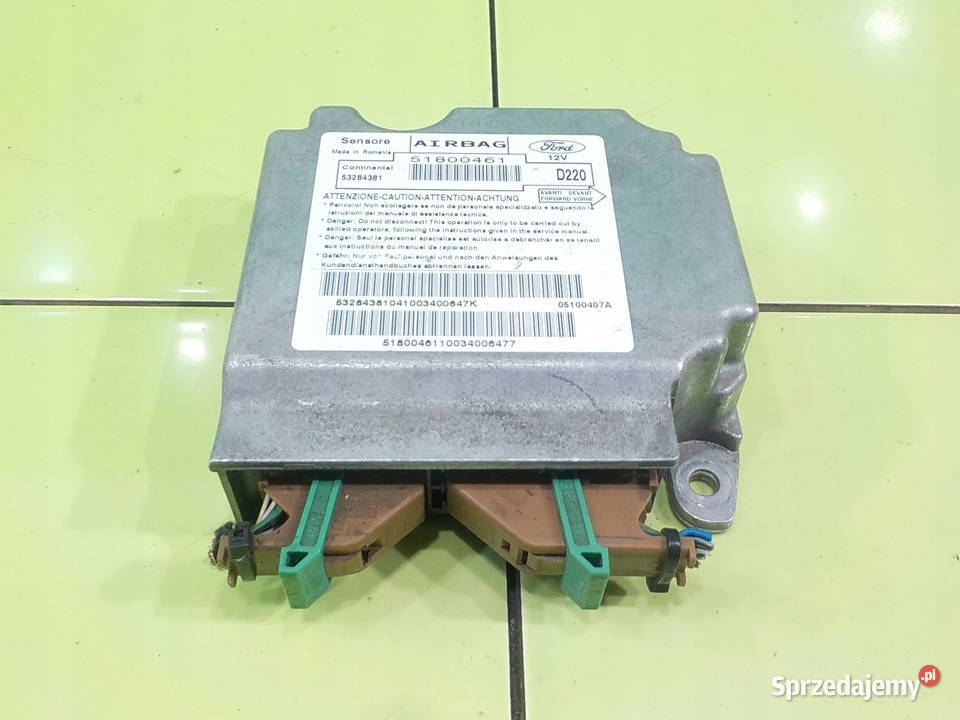 FORD KA MK2 II 12 B 10r modul sensor AIRBAG