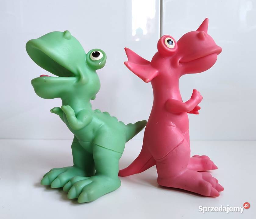 Dinozaur gumowy BonBon Matex Toys zielony Zabawki