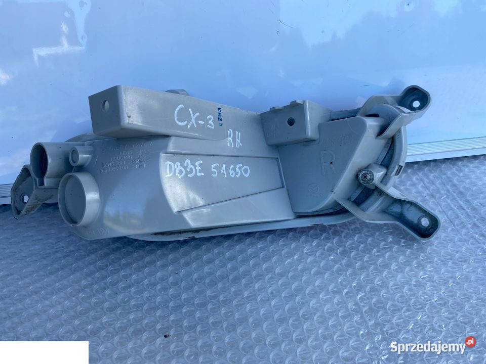 MAZDA CX3 LAMPA PRZECIWMGIELNA ODBLASK PRAWA Kozubszczyzna