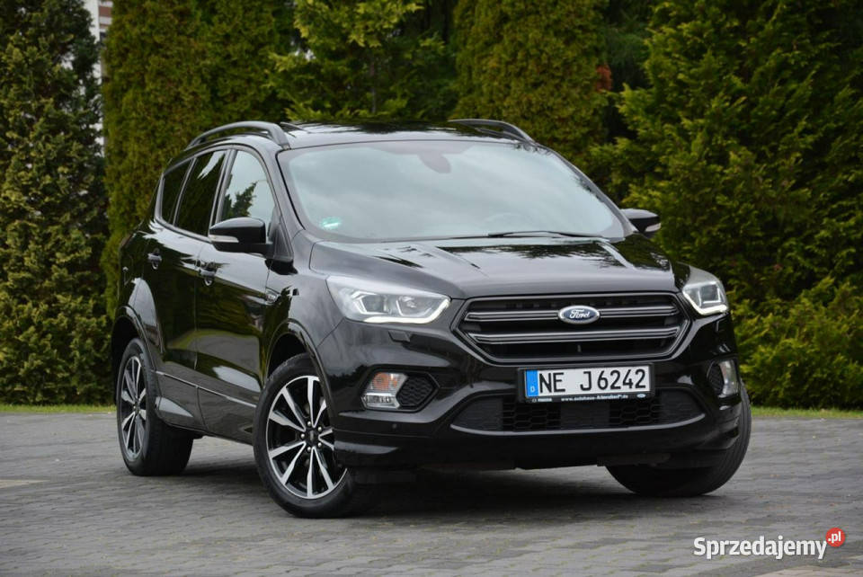 Ford Kuga AWD STLine Radar Acc BIXenon ledy Park ogranicznik prędkości Samochody osobowe Ostrów Mazowiecka