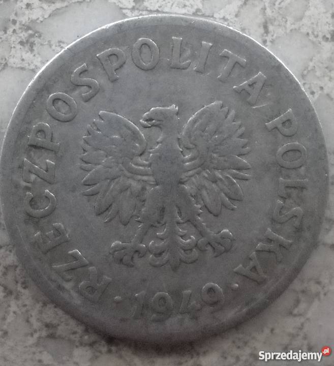 POLSKA50 GROSZY1949 r bzAL Legionowo