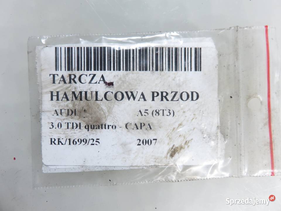 TARCZE HAMULCOWE PRZÓD AUDI A5 30 TDI 318 MM