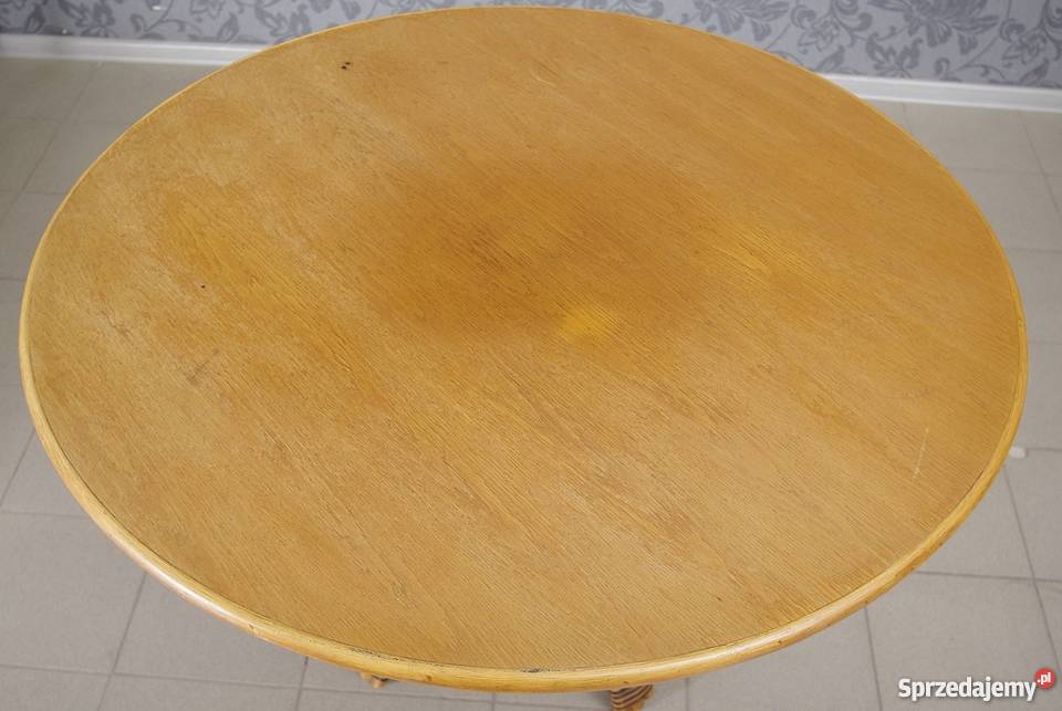 Stół 4 krzesła rattanowe bambusowe komplet 4925 Nysa