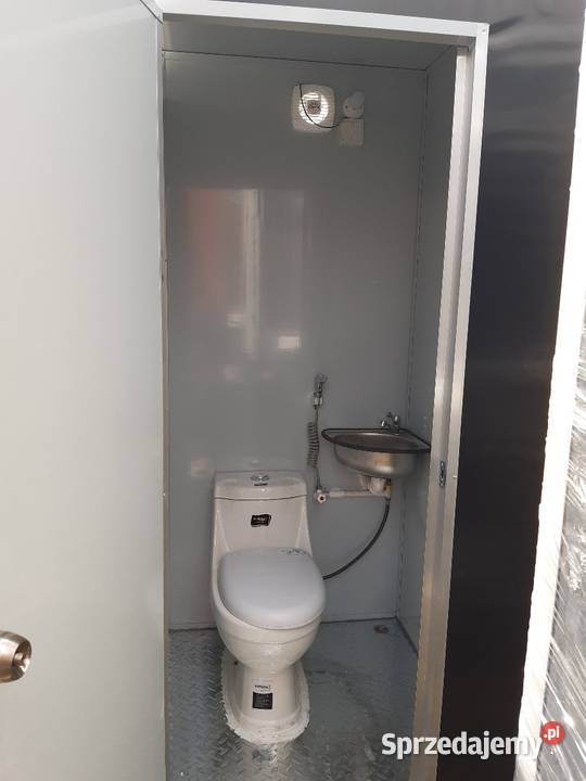 Kontener sanitarny WC toaleta podwójny Swarzędz