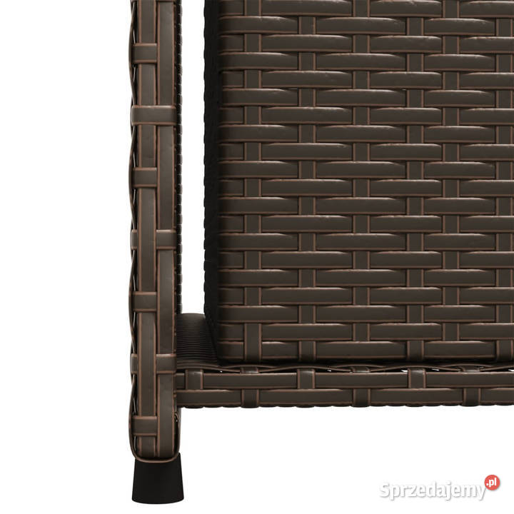 Szafka ogrodowa brązowa 50x55x115 polirattan Warszawa