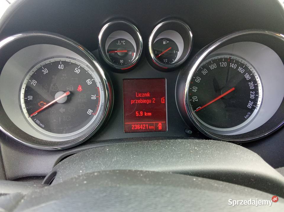 Opel Astra J 2012r 14 turbogaz Czarnówka