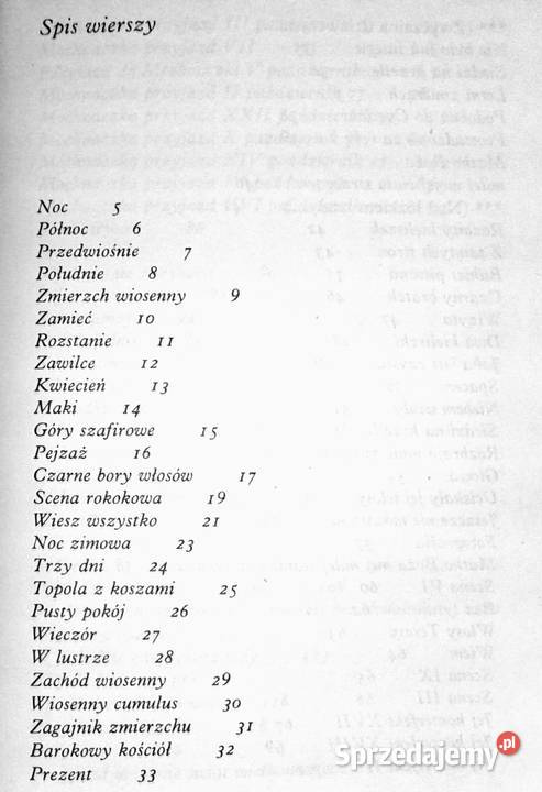 Wiesz wszystko Wiersze miłosne Jerzy lubelskie Chełm