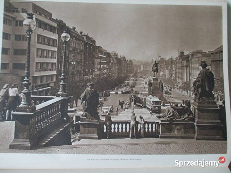 Praga w obrazach 1954 Praga architektura Łódź