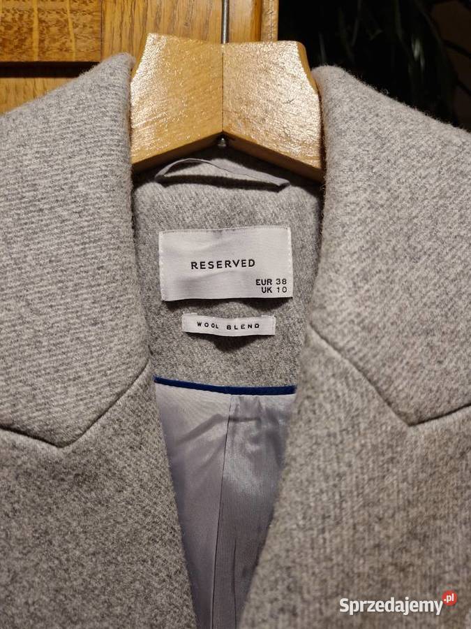 Płaszcz wełniany prawie nowy Lipnica Górna